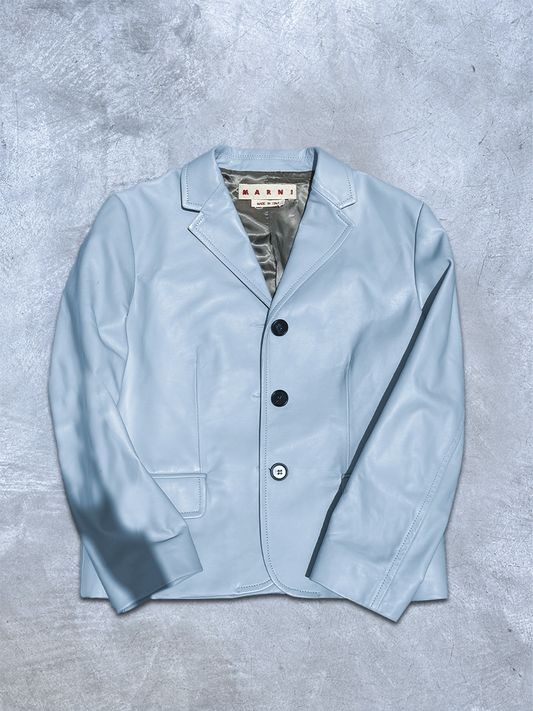 Marni - Leather Blazer