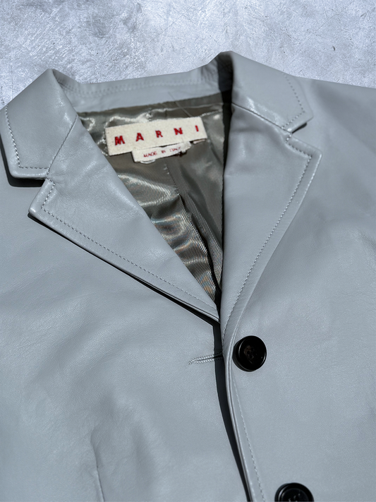 Marni - Leather Blazer