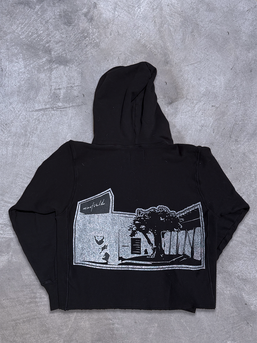Les Tien - Maxfield Cropped Hoodie