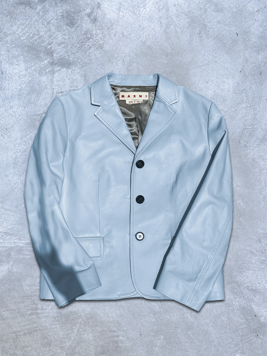 Marni - Leather Blazer